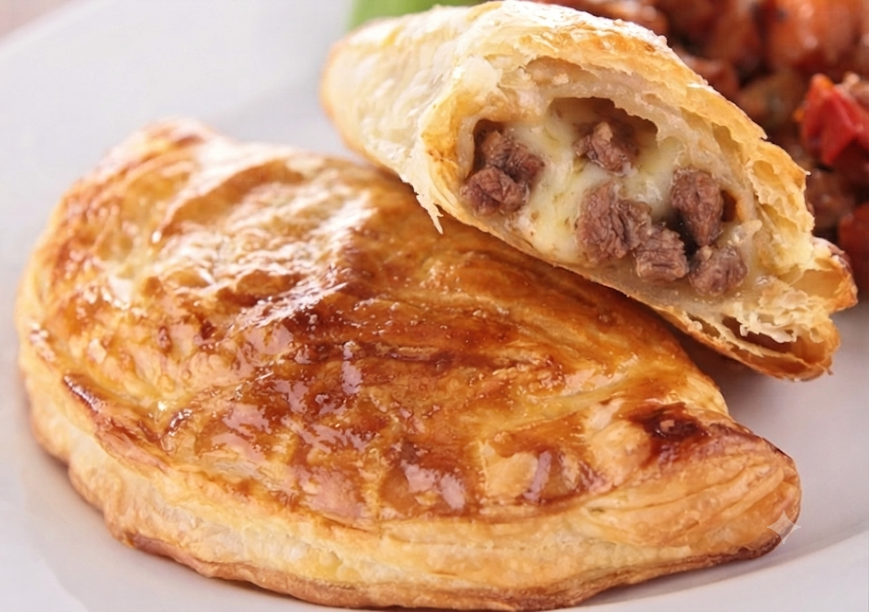Hojaldre queso churrasco